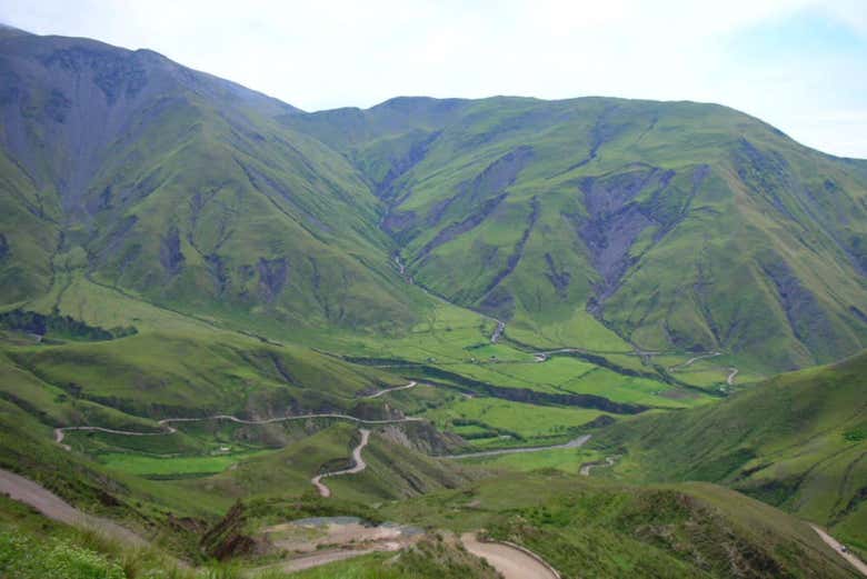 Le paysage vert de Cachi