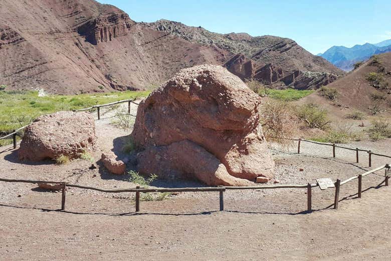 Paisajes rocosos de Cafayate