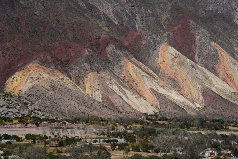 Paleta de pintor en Maimará