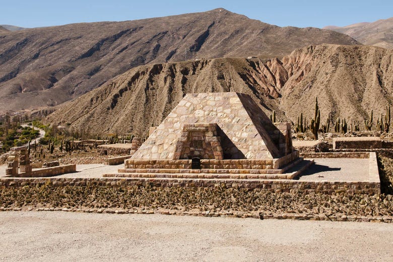 Pyramid at Pucará de Tilcara