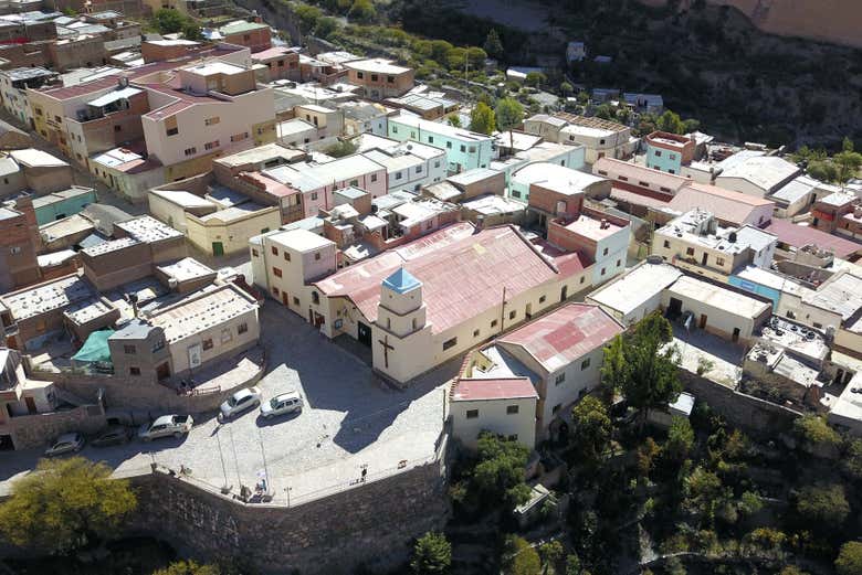 Vista aérea de Iruya