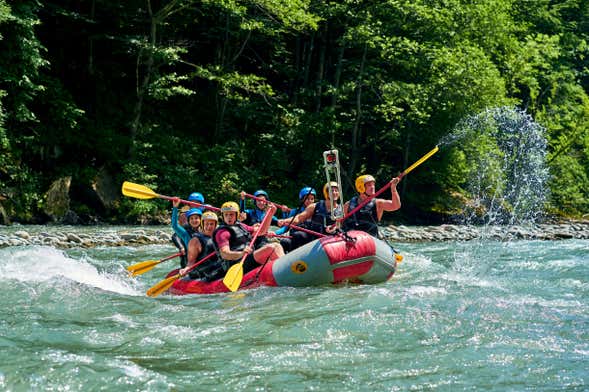 Rafting en el río Juramento