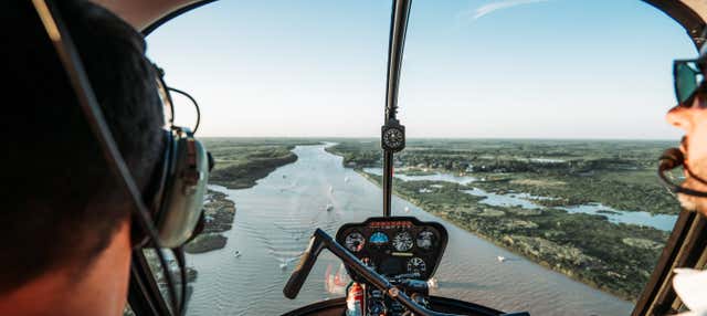 Excursión privada en helicóptero al Delta del Tigre