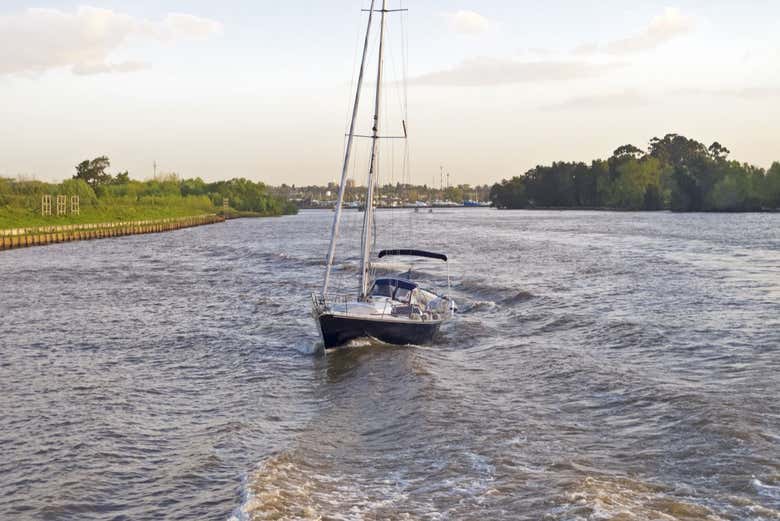 Paysage du fleuve La Plata