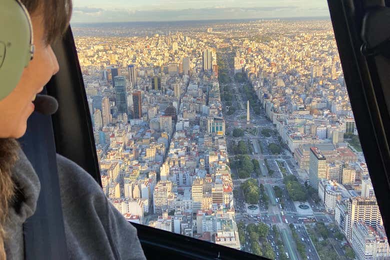 Paseo en helicóptero