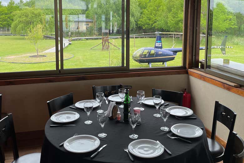Restaurant stop during the tour