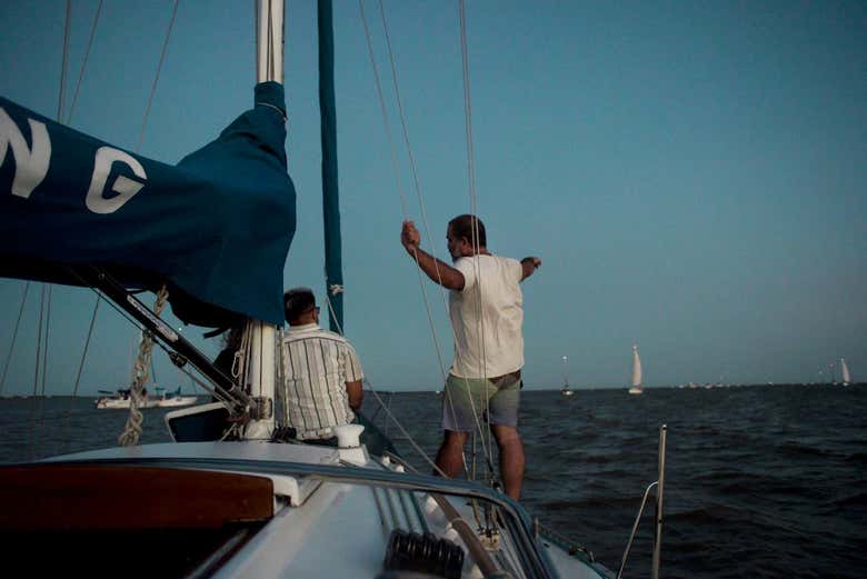Naviguez tranquillement sur les eaux du fleuve