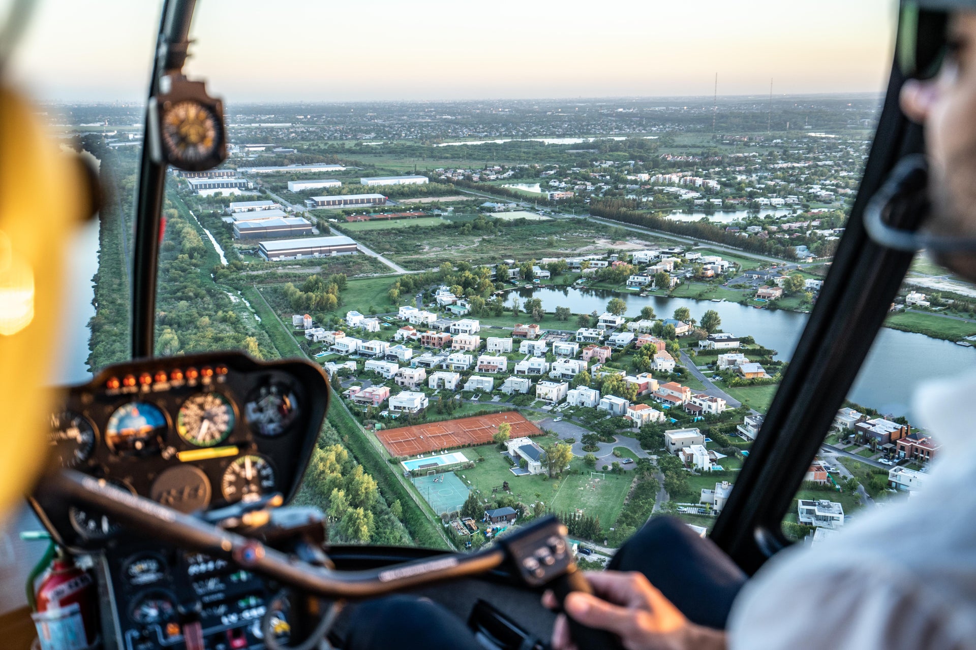 Paseo privado en helicóptero por Buenos Aires