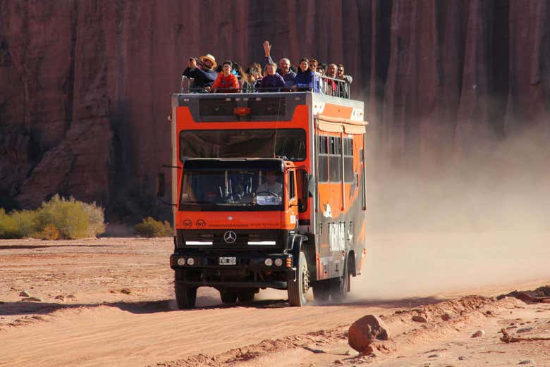 Tour en camión por Talampaya