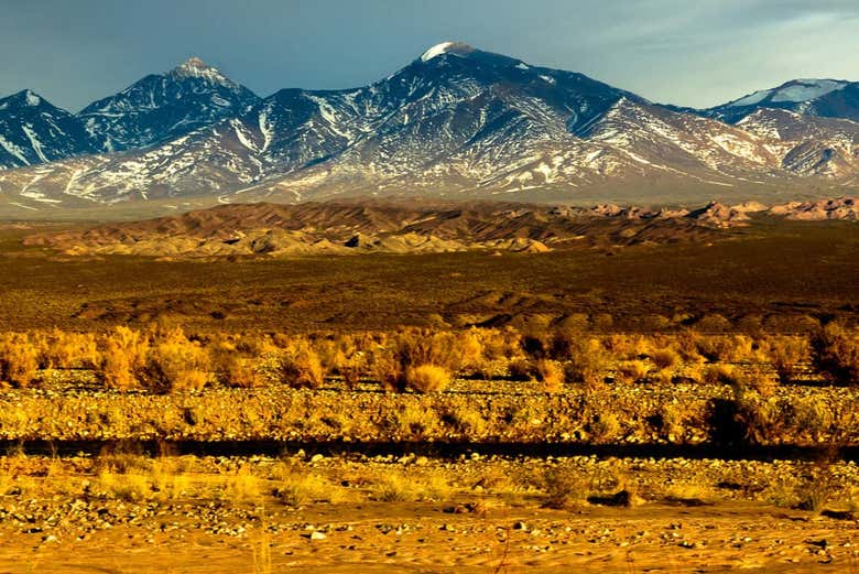 The moutain range of Valle de Calingasta
