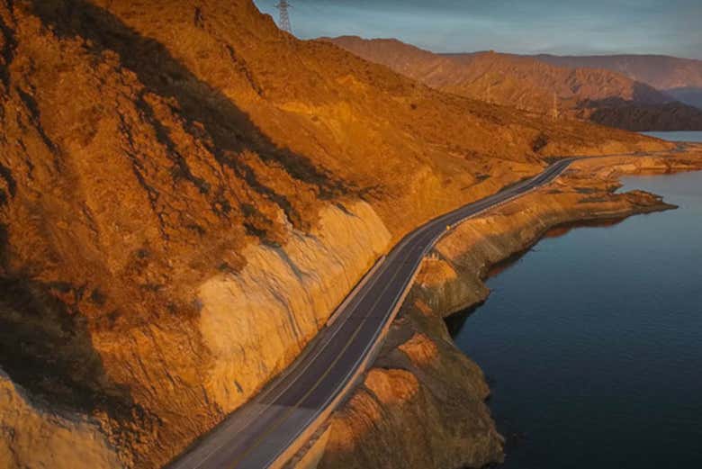 Carretera de los diques de San Juan