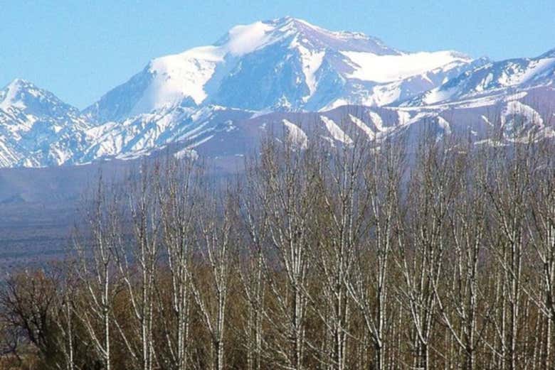 The moutains of Valle de Calingasta