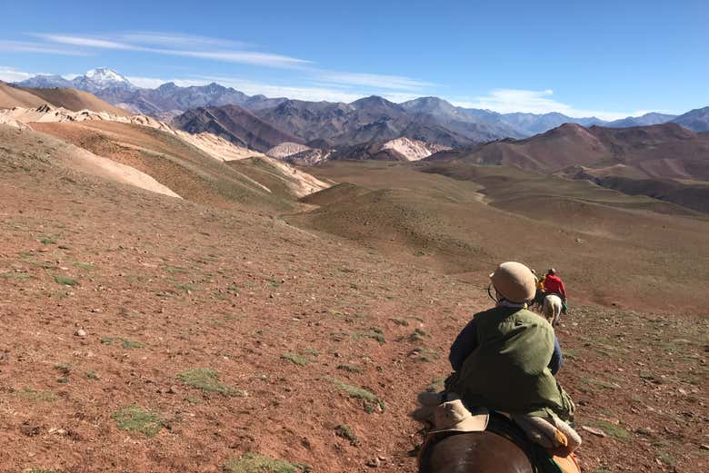 Panorama del Cruce de los Andes