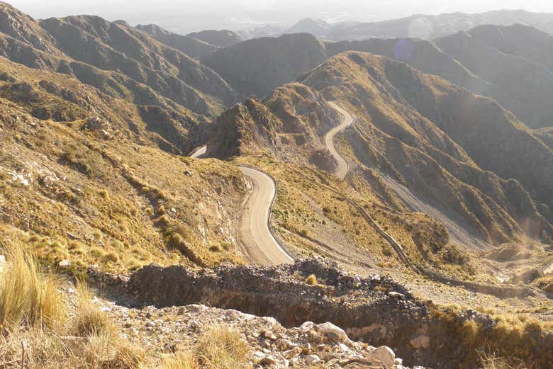Route dans la province de San Luis