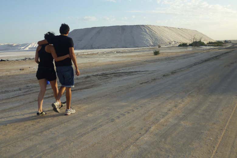 Paseando por las Salinas del Bebedero
