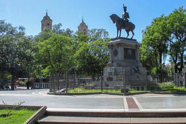 Plaza Pringles à San Juan