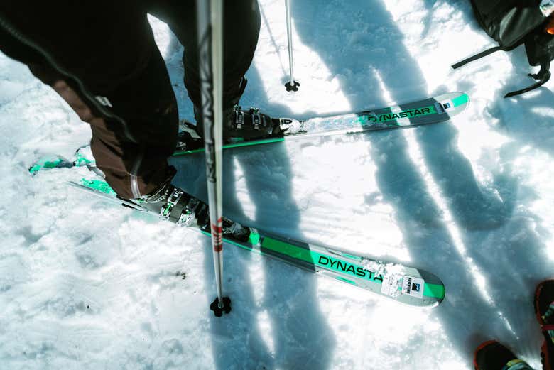Esquiando en Cerro Chapelco