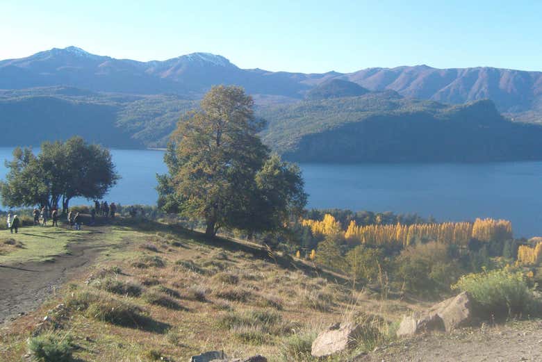 Paisajes naturales del lago Lácar
