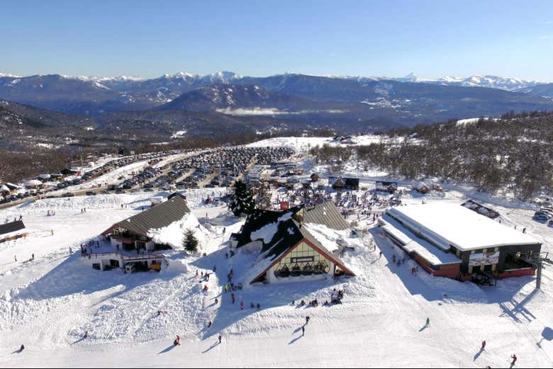 Panorámica de la estación de esquí de Cerro Chapelco