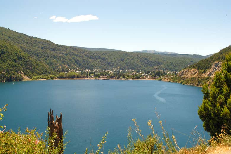 Lácar Lake seen from the Arrayanes Viewpoint
