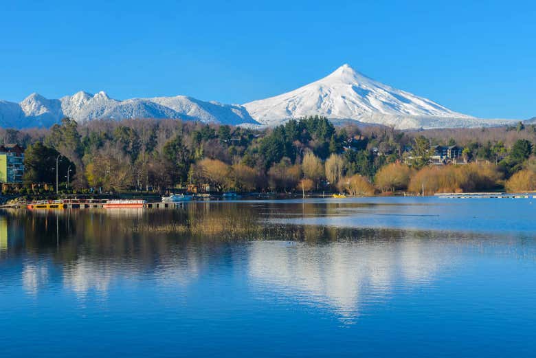 Get stunning views of Lake Villarrica and the volcano