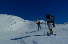 Ruta privada de esquí de travesía