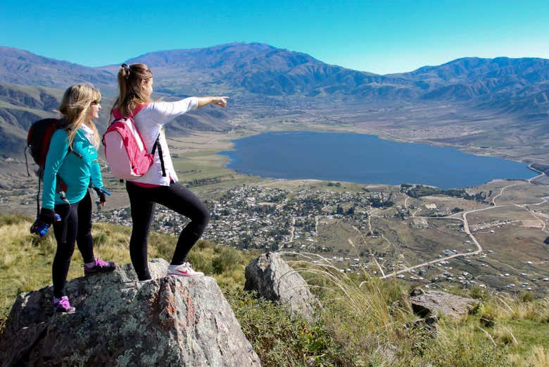 Contemplando los paisajes de Tafí del Valle