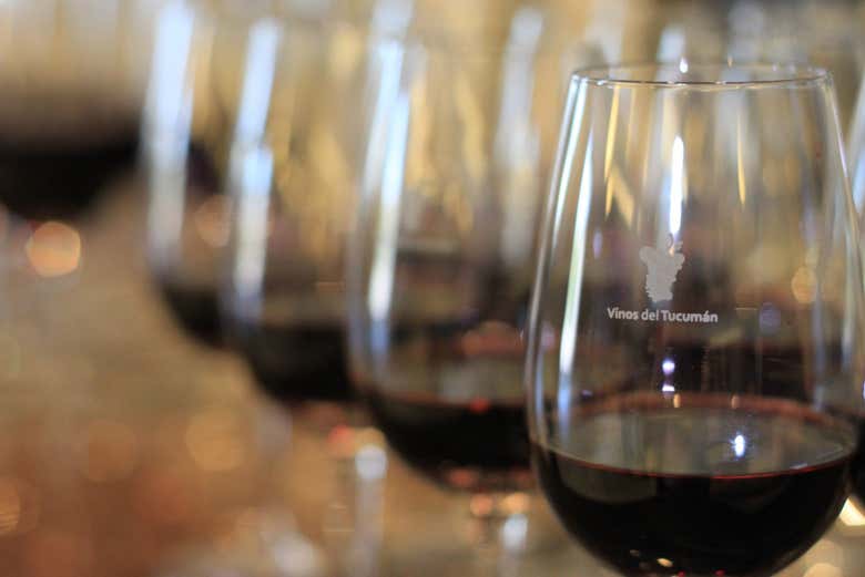 Degustación de vinos en bodega de la comunidad
