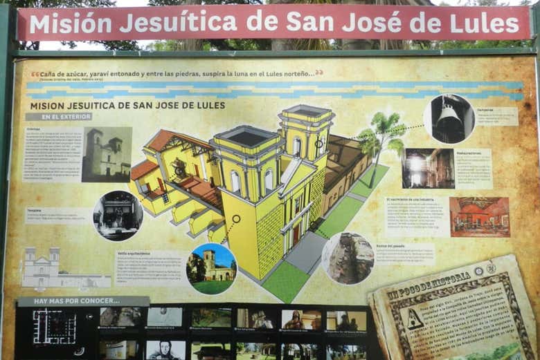 San José de Lules alberga diversas ruinas jesuíticas