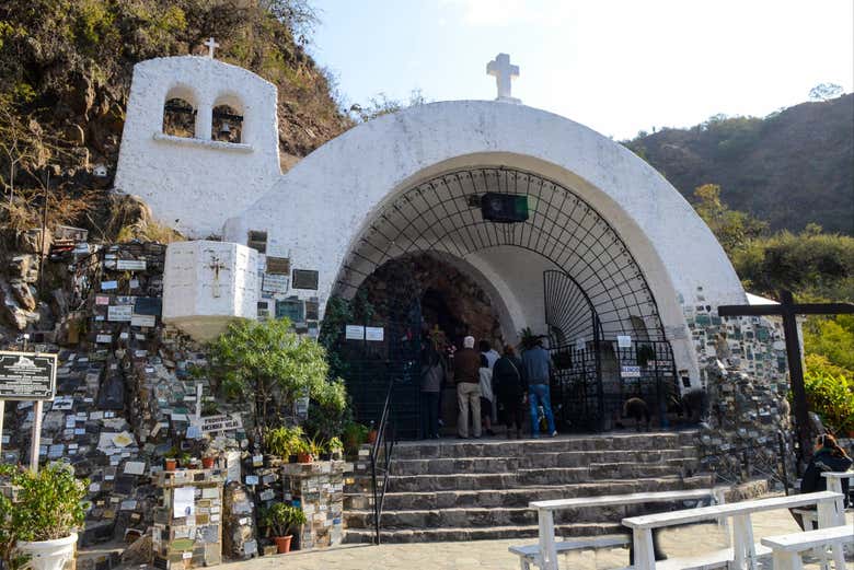 Pass by the Virgen del Valle holy cave
