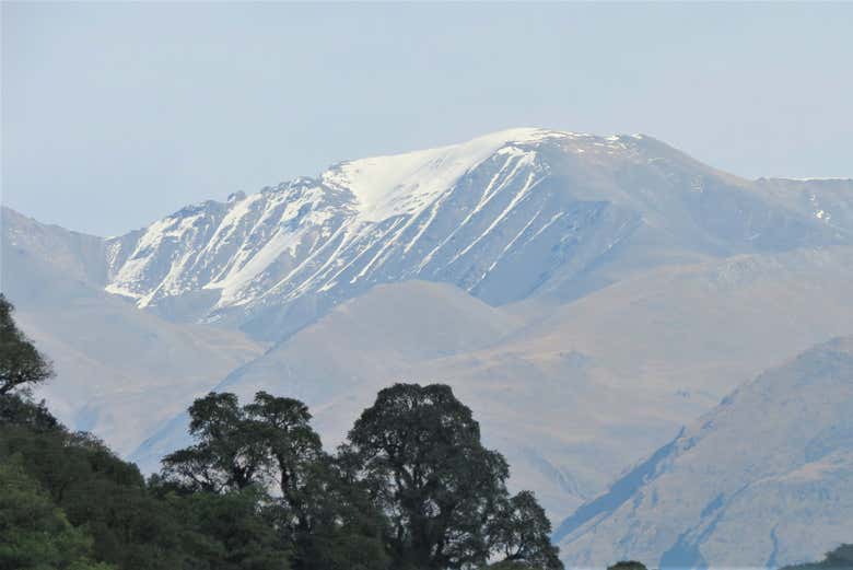 Admire the mountain landscapes