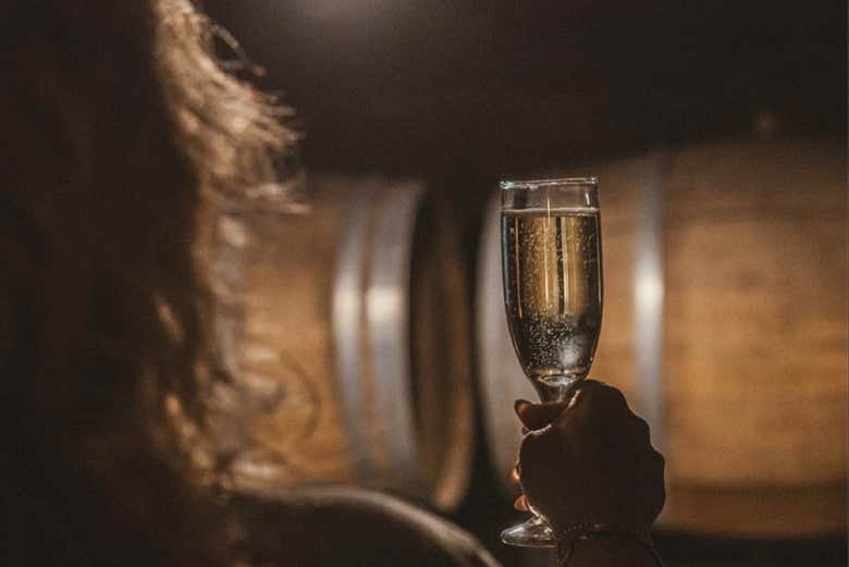 Sip on a sparkling wine