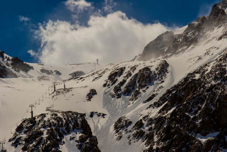 Las Leñas ski slopes