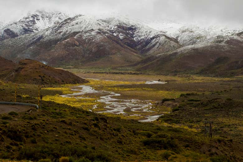 The Las Leñas Valley in all its glory