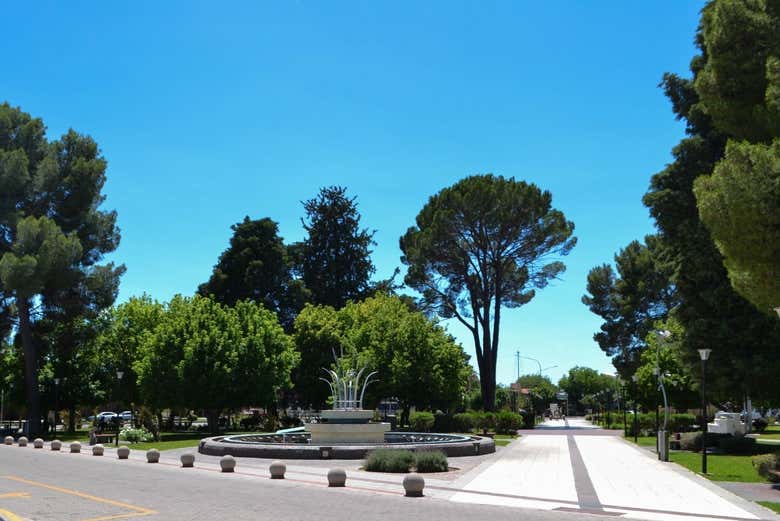 Pasearemos por la ciudad de San Rafael