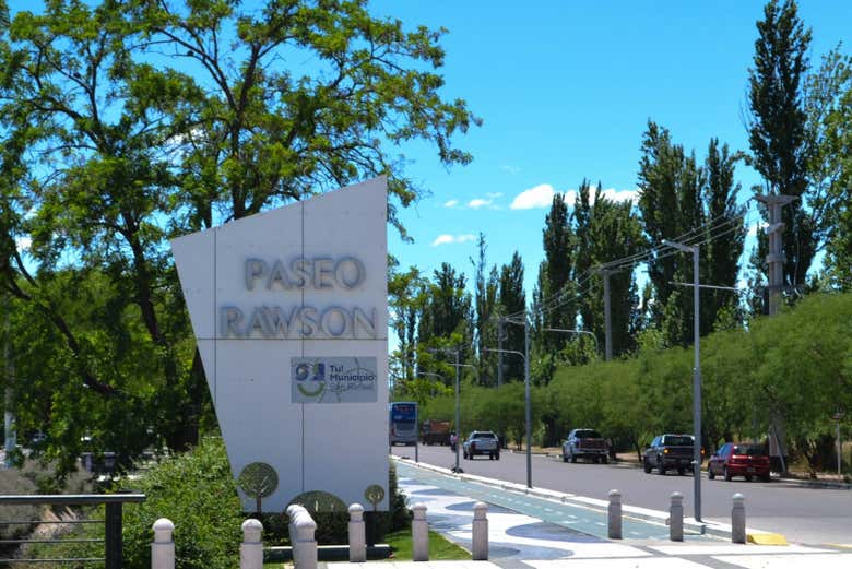 El Paseo Rawson, en San Rafael