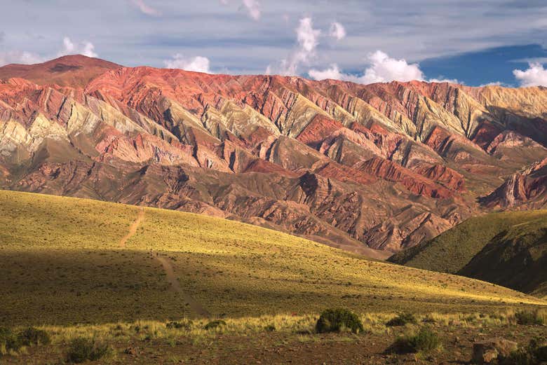 Paisagens de Hornocal, no norte da Argentina