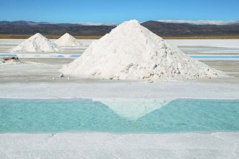 Salinas Grandes, dans le nord de l'Argentine