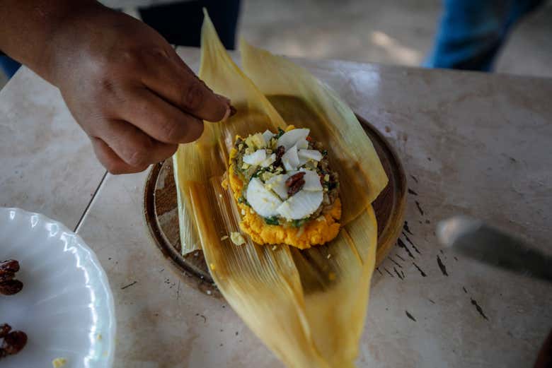 ¿Os apetecen unos ricos tamales?