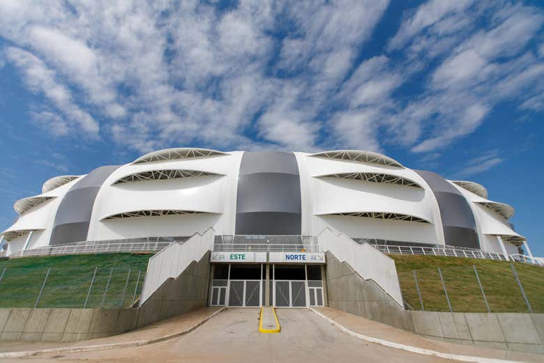 Exterior del Estadio Único