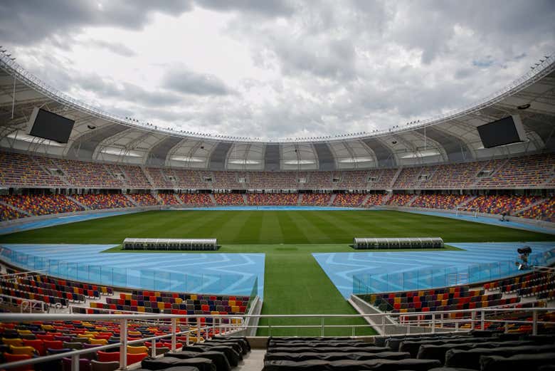 Graderío del Estadio Único Madre de Ciudades