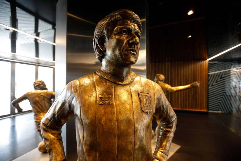El museo del estadio está dedicado al fútbol argentino
