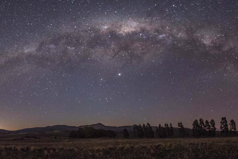 Cielo estrellado de Sierra de la Ventana