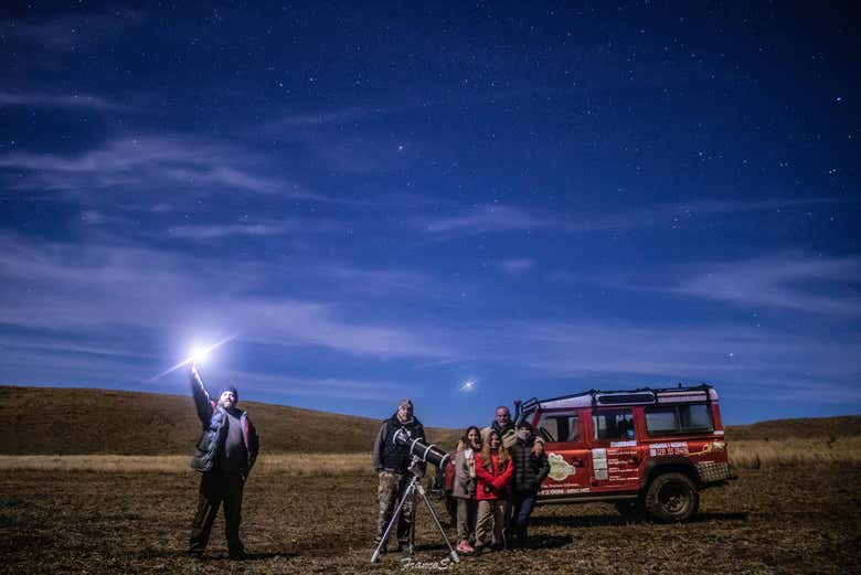 Observação de estrelas em Sierra de la Ventana