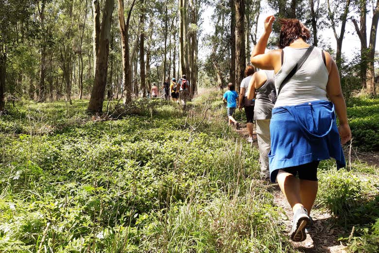 Senderismo por el entorno de la laguna