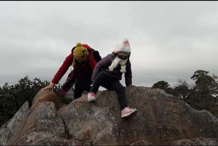 Escalando à La Movediza