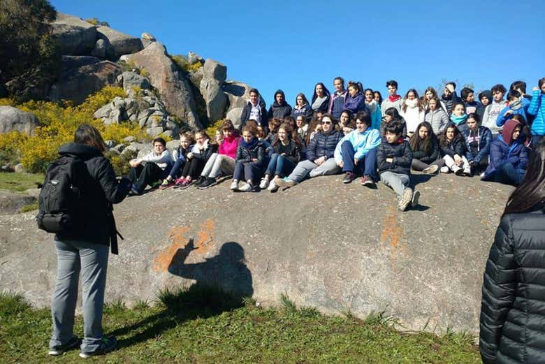 Visitando o Parque Lítico de La Movediza
