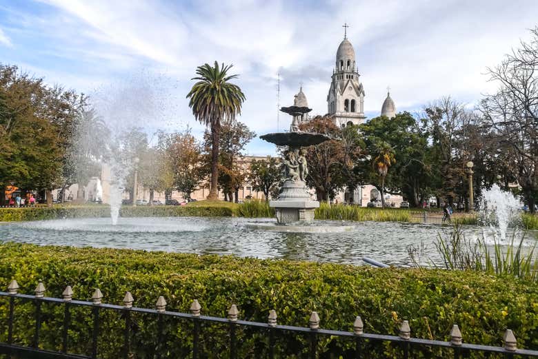 Praça da Independência, o centro nevrálgico de Tandil