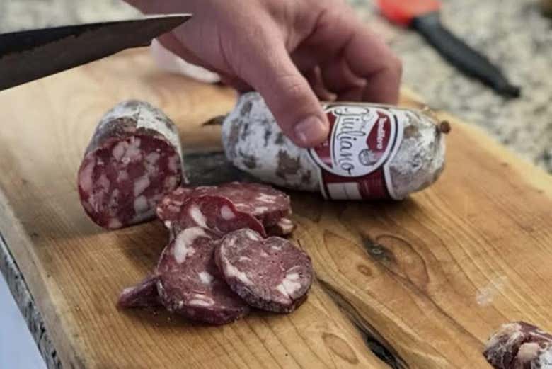 Probaremos embutidos de la marca Don Giuliano