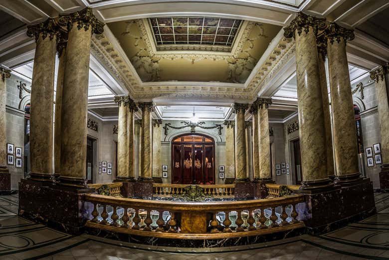 Interior do palácio da Prefeitura de Tandil